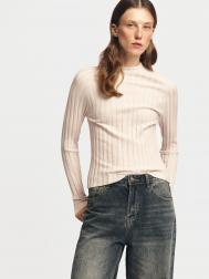 Трикотажный свитер-водолазка с горлом ZOLLA