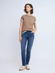 Джинсы силуэта Slim со средней посадкой ZOLLA