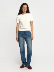 Джинсы прямого силуэта с высокой посадкой ZOLLA
