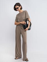 Прямые брюки на резинке ZOLLA