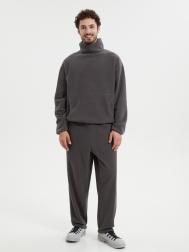 Тёплые трикотажные брюки-джоггеры из флиса ZOLLA