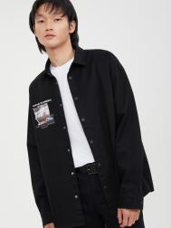 Куртка-рубашка из хлопка с принтом ZOLLA