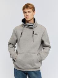 Утеплённый худи с воротником-хомутом ZOLLA