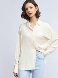 Рубашка оверсайз силуэта с длинным рукавом ZOLLA