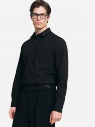 Однотонная рубашка с длинным рукавом ZOLLA