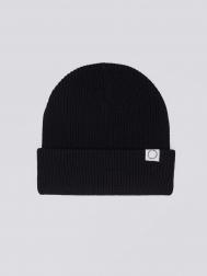 Трикотажная шапка-бини с отворотом ZOLLA