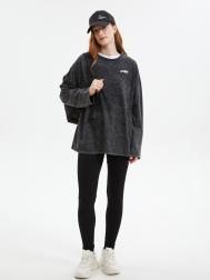 Лонгслив оверсайз с варёным эффектом ZOLLA