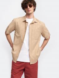 Рубашка из хлопка с коротким рукавом ZOLLA