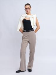 Офисные брюки прямого силуэта со стрелками ZOLLA