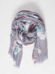 Тканевый шарф с цветочным принтом ZOLLA