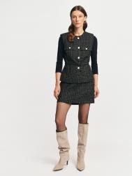 Твидовая юбка мини ZOLLA