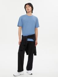 Однотонная базовая футболка из хлопка ZOLLA