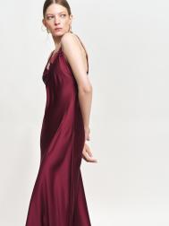 Платье-комбинация миди в бельевом стиле ZOLLA