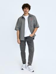 Джинсы фасона Carrot из хлопка ZOLLA