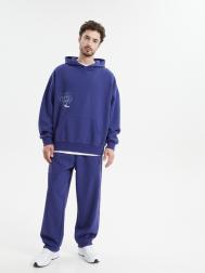 Трикотажные брюки-джоггеры с принтом ZOLLA