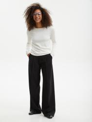 Широкие брюки на резинке со стрелками ZOLLA