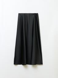 Атласная юбка миди на резинке ZOLLA