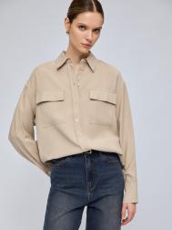 Рубашка из вискозы с нагрудными карманами ZOLLA