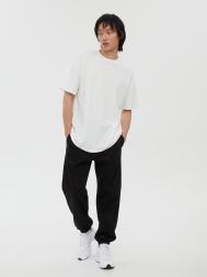 Утеплённые брюки-джоггеры из хлопка с начёсом ZOLLA