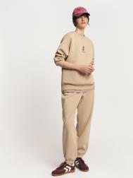 Утеплённые брюки-джоггеры на резинке ZOLLA