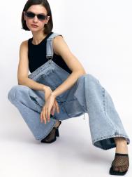 Джинсовый комбинезон из хлопка ZOLLA