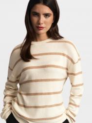 Джемпер из вязаного трикотажа в полоску ZOLLA