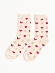 Вязаные носки с узором ZOLLA