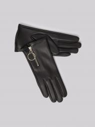 Утеплённый перчатки из экокожи ZOLLA