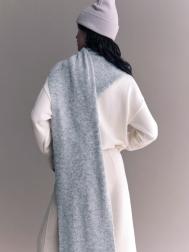 Вязаный шарф с шерстью ZOLLA