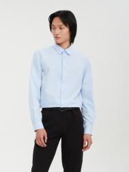 Офисная полуприлегающая рубашка с длинным рукавом ZOLLA