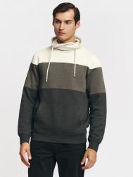 Утеплённый худи с воротником-хомутом ZOLLA