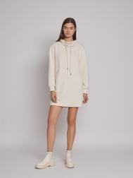 Платье-свитшот с воротником-хомутом ZOLLA
