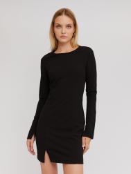 Платье-футляр с разрезами и длинным рукавом ZOLLA