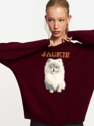 Вязаный джемпер с рисунком ZOLLA