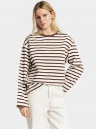 Лонгслив-тельняшка из хлопка в полоску ZOLLA