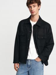 Куртка-рубашка из экозамши ZOLLA