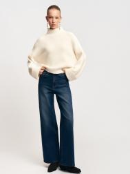 Свитер крупной вязки с горлом ZOLLA