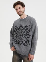 Вязаный джемпер с узором ZOLLA