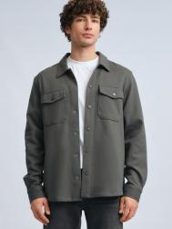 Куртка-рубашка оверсайз на кнопках ZOLLA