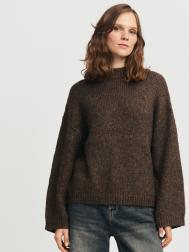 Вязаный свитер с люрексом ZOLLA