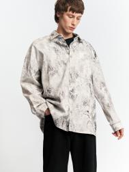 Куртка-рубашка из хлопка с принтом ZOLLA