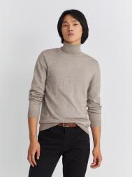 Тонкая трикотажная водолазка с воротником гольф ZOLLA