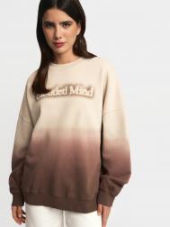 Свитшот оверсайз с надписью ZOLLA