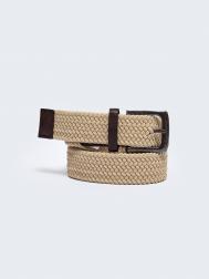 Плетёный ремень из текстиля ZOLLA
