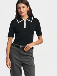 Джемпер поло с коротким рукавом ZOLLA