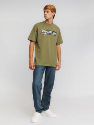 Джинсы прямого фасона Regular из хлопка ZOLLA