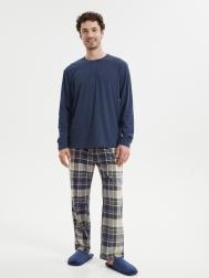 Брюки из флиса в клетку ZOLLA