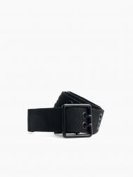 Текстильный ремень с двойным рядом люверсов ZOLLA