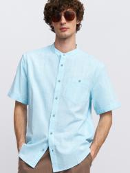 Рубашка из хлопка с коротким рукавом ZOLLA