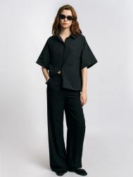 Брюки-джоггеры из вискозы на резинке ZOLLA